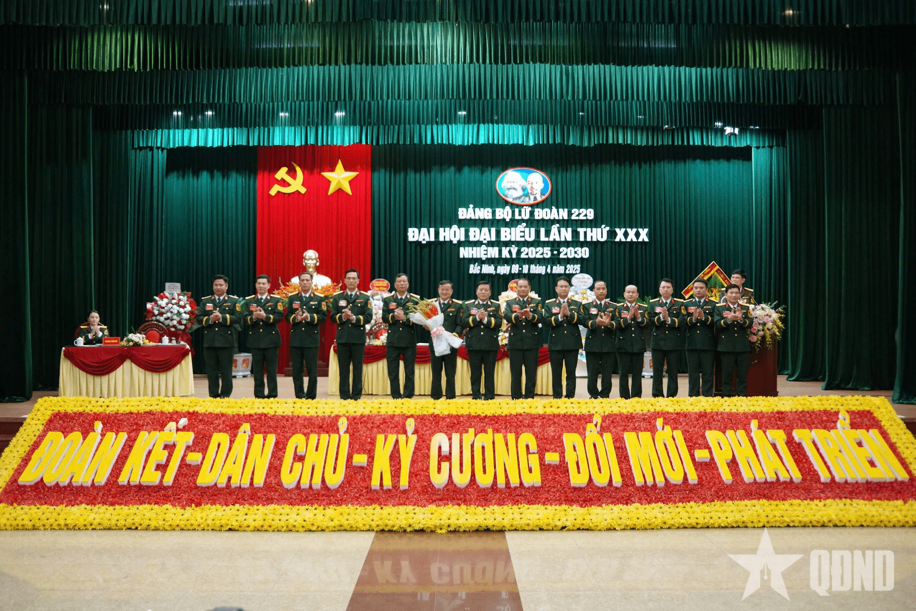 Đại hội đại biểu Đảng bộ Lữ đoàn 229 lần thứ XXX thành công tốt đẹp