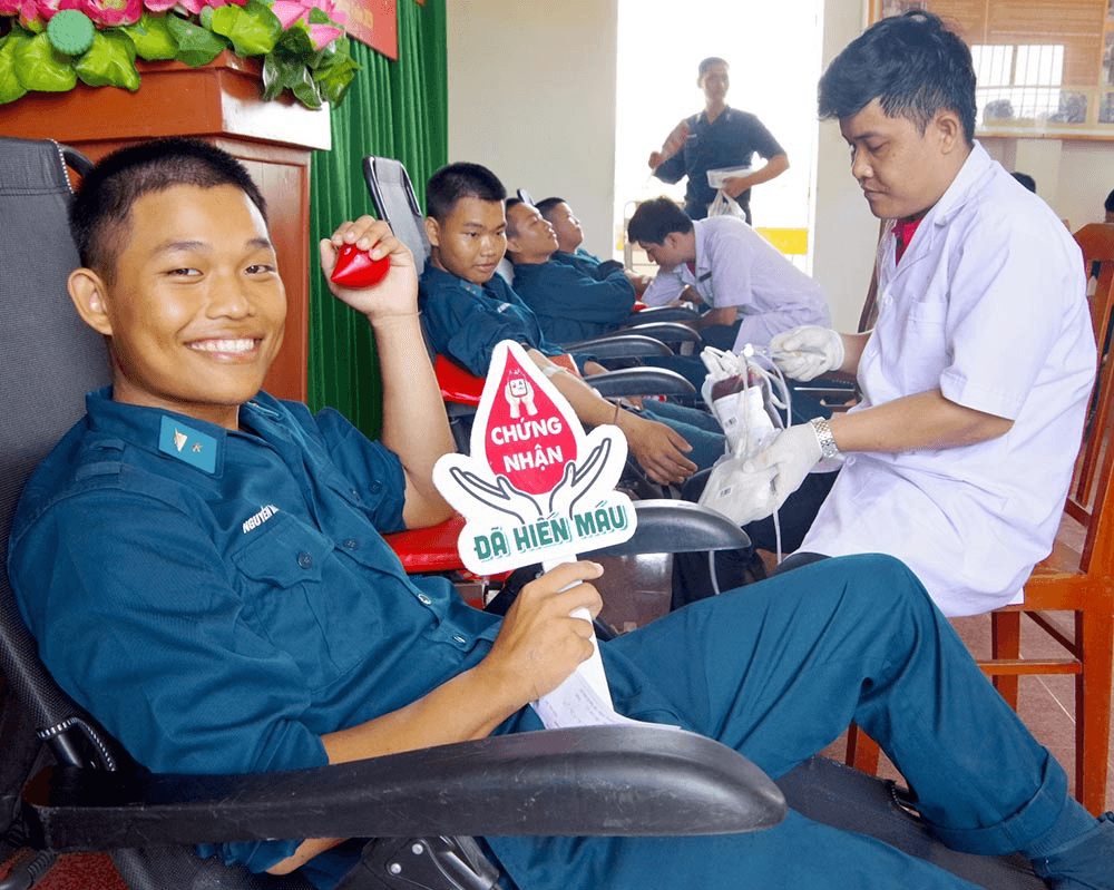 Sư đoàn 377 tổ chức Ngày hội hiến máu tình nguyện năm 2025