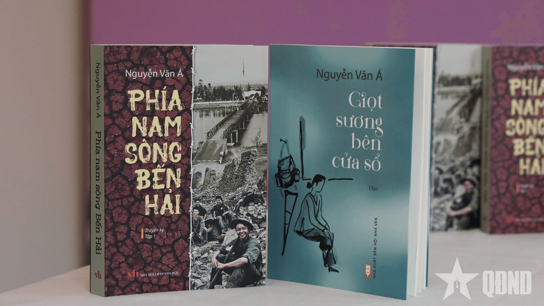 Ra mắt hai tác phẩm văn học của Thượng tá, nhà thơ Nguyễn Văn Á