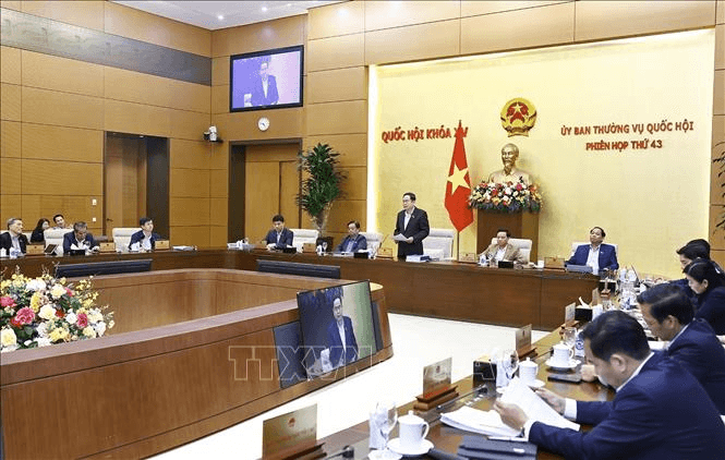 Ủy ban Thường vụ Quốc hội cho ý kiến về sửa đổi Hiến pháp tại Phiên họp thứ 44