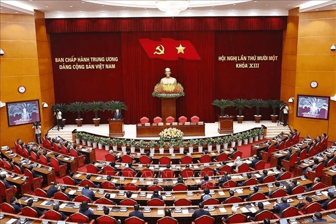 Kết luận của Bộ Chính trị hướng dẫn xây dựng phương án nhân sự cấp ủy cấp tỉnh thuộc diện hợp nhất, sáp nhập và cấp xã thành lập mới