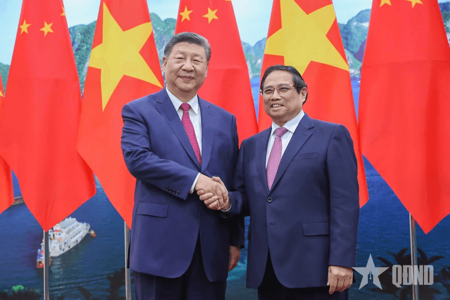 Thủ tướng Phạm Minh Chính hội kiến Tổng Bí thư, Chủ tịch Trung Quốc Tập Cận Bình