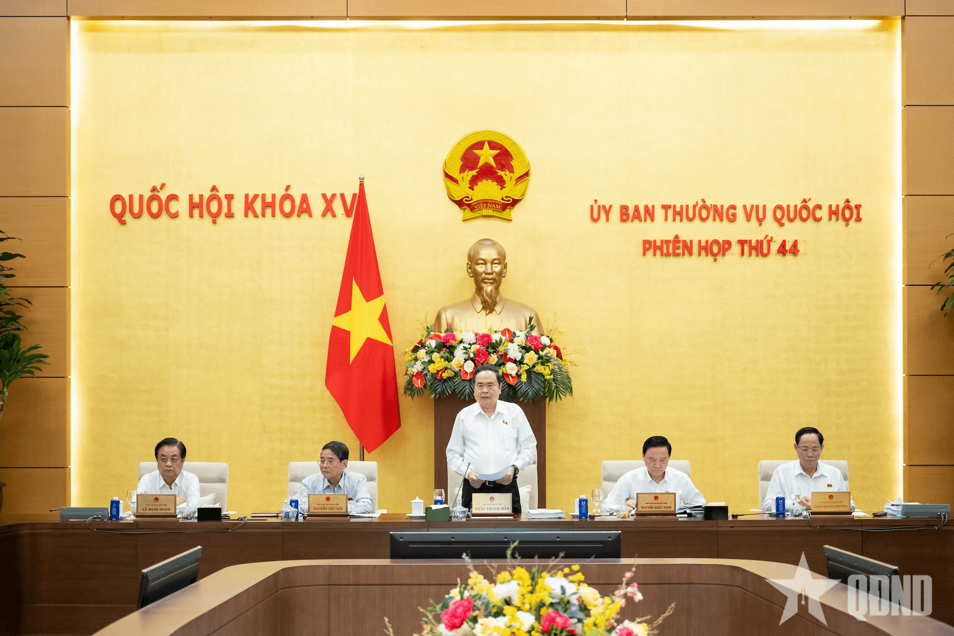 Chủ tịch Quốc hội Trần Thanh Mẫn: Tập trung cho  giai đoạn “nước rút” để hoàn tất các nội dung chuẩn bị cho Kỳ họp thứ chín