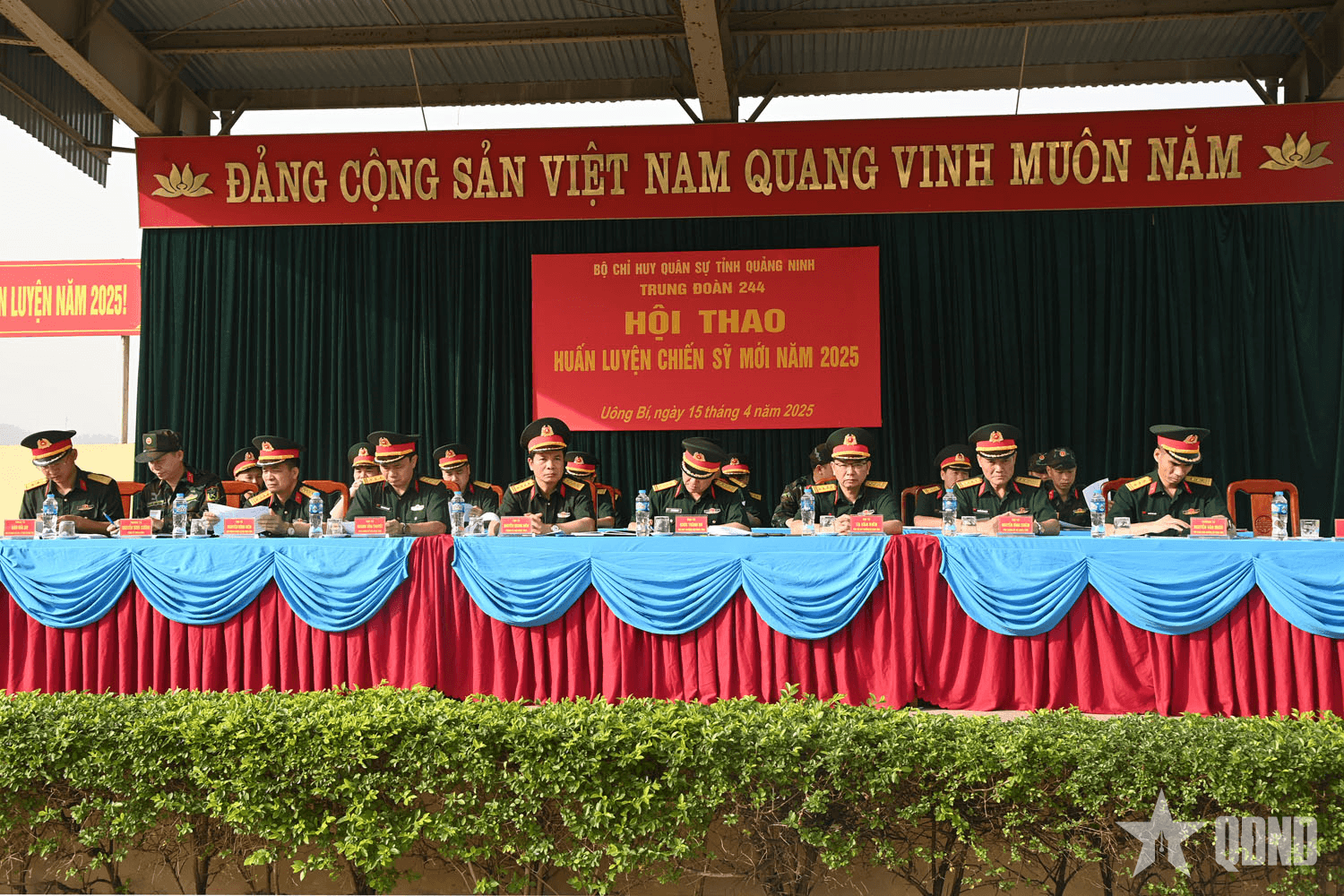 Trung đoàn 244 (Bộ CHQS tỉnh Quảng Ninh) khai mạc Hội thao huấn luyện chiến sĩ mới năm 2025