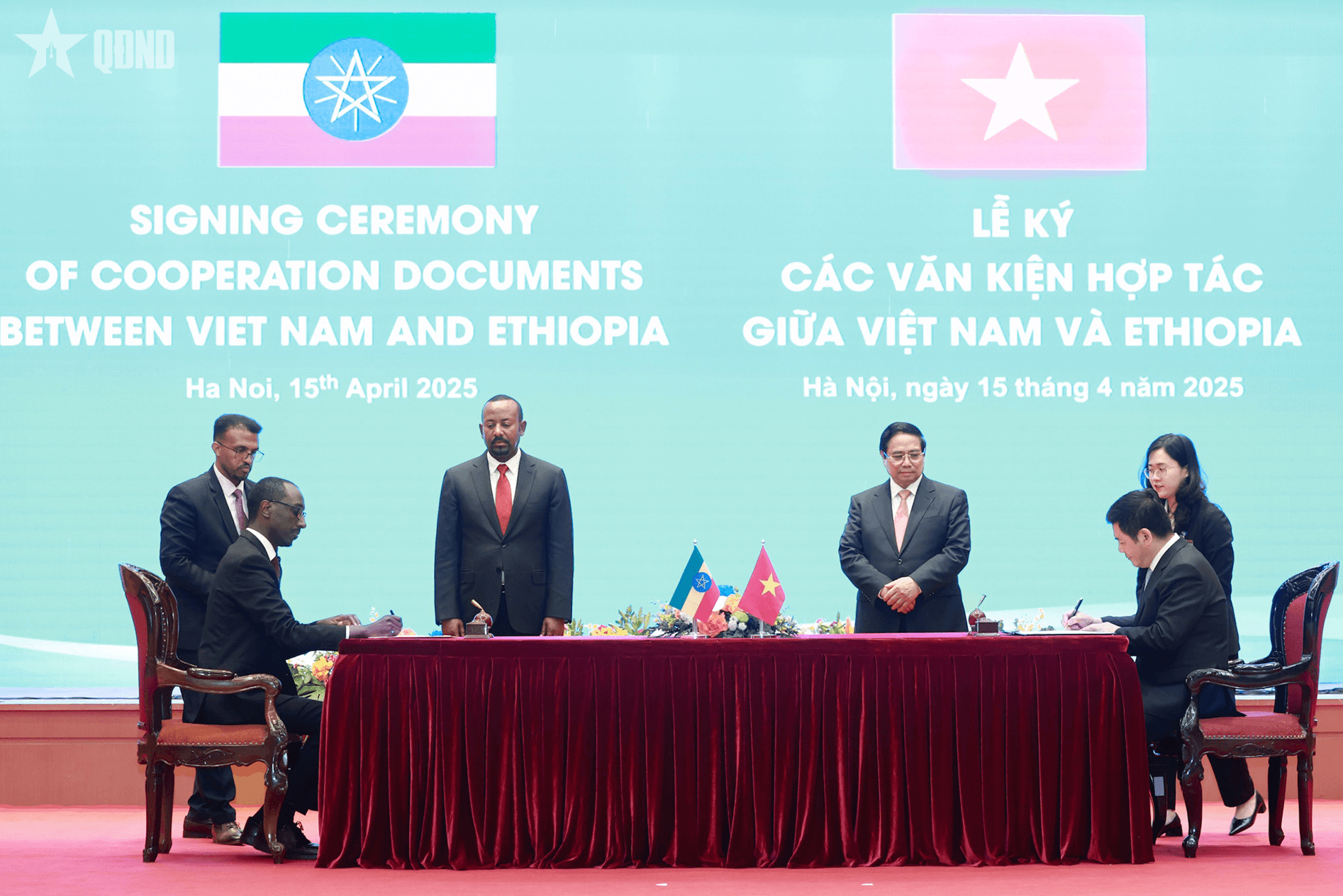 Việt Nam và Ethiopia nhất trí tạo hành lang thuận lợi cho hợp tác kinh tế