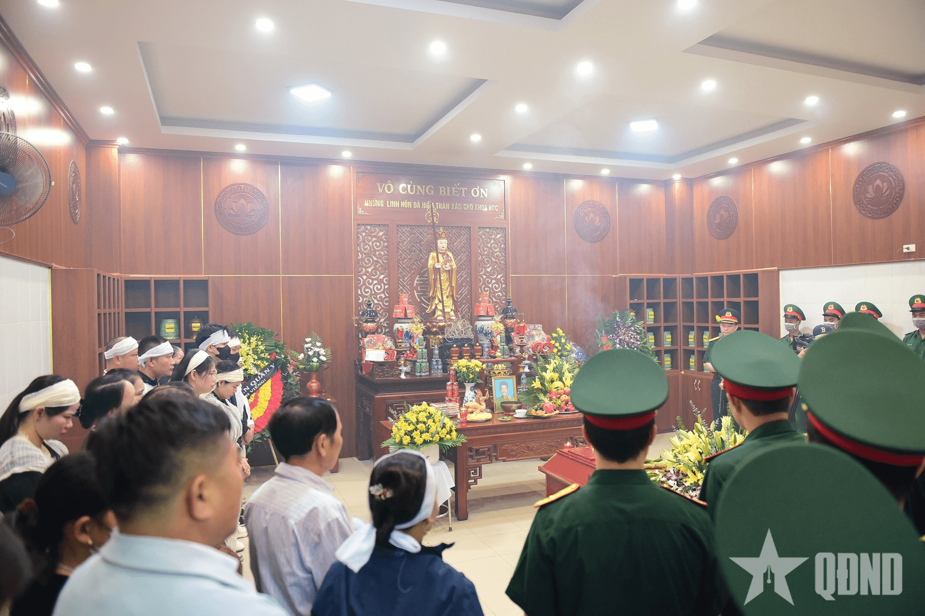 Học viện Quân y tổ chức lễ tưởng niệm người hiến xác cho công tác giảng dạy và nghiên cứu khoa học