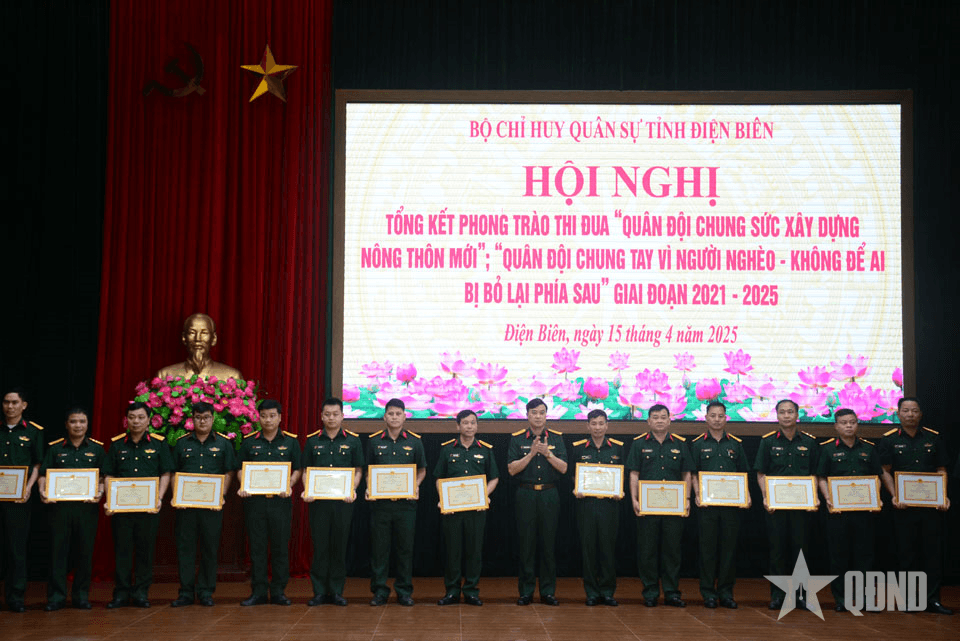 Điện Biên: Tổng kết Phong trào thi đua “Quân đội chung sức xây dựng nông thôn mới” giai đoạn 2021-2025