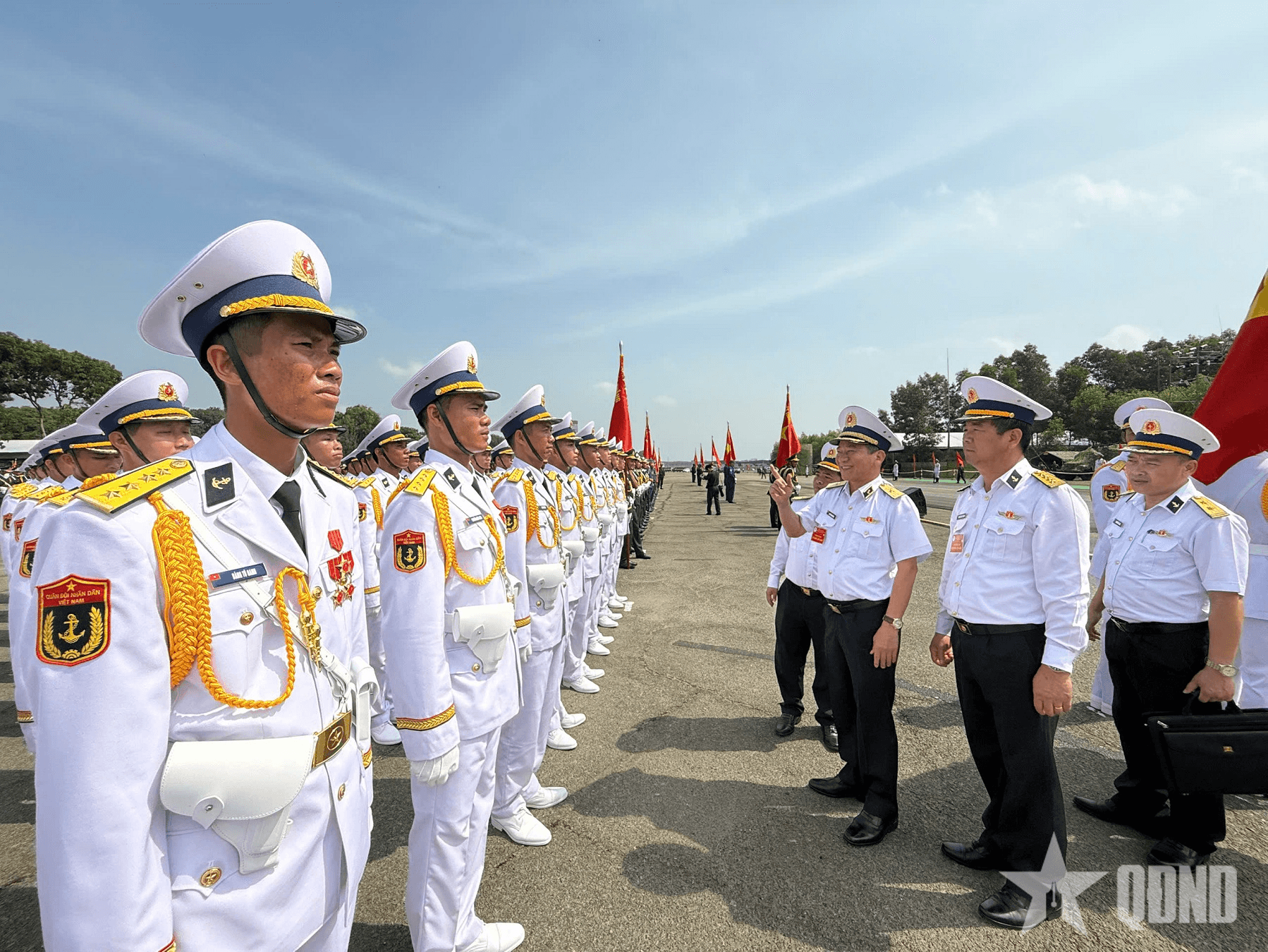 Lực lượng Hải quân quyết tâm hoàn thành xuất sắc nhiệm vụ diễu binh, diễu hành kỷ niệm 50 năm Ngày giải phóng miền Nam