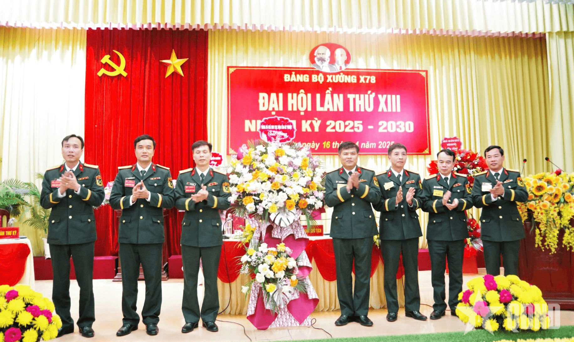 Đảng bộ Xưởng X78 tổ chức Đại hội lần thứ XIII, nhiệm kỳ 2025-2030