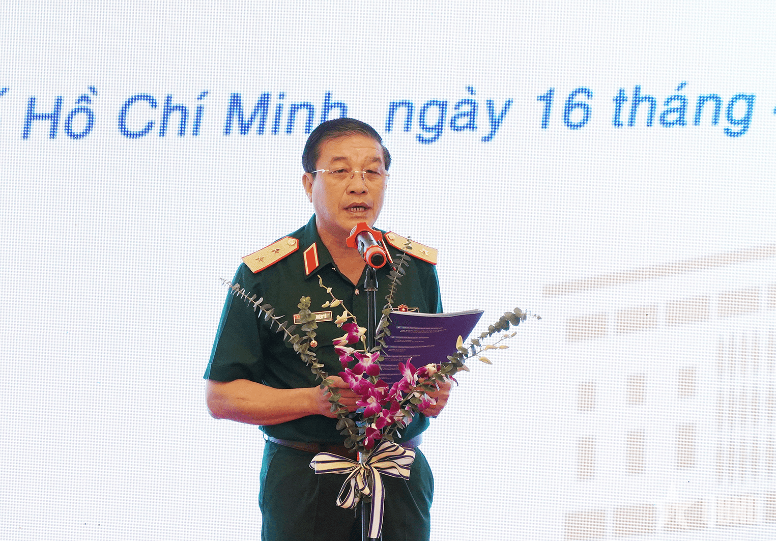 Phát biểu của Trung tướng Trương Thiên Tô tại chương trình gặp mặt, giao lưu "50 năm toàn thắng về ta"
