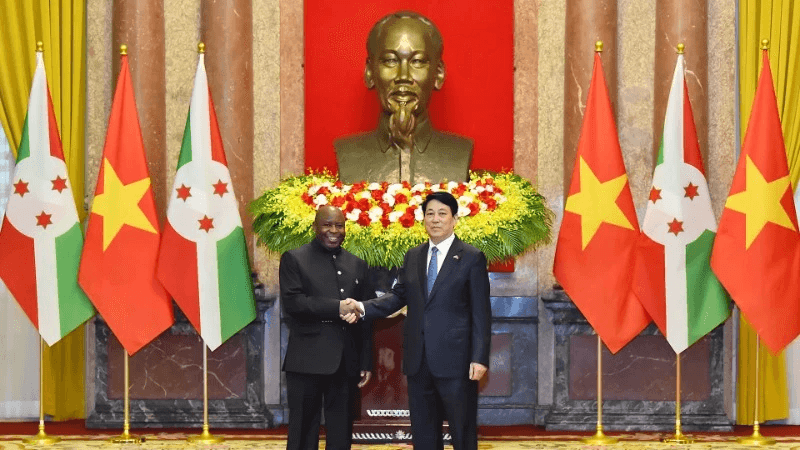 Điện mừng kỷ niệm 50 năm Ngày thiết lập quan hệ ngoại giao Việt Nam - Burundi