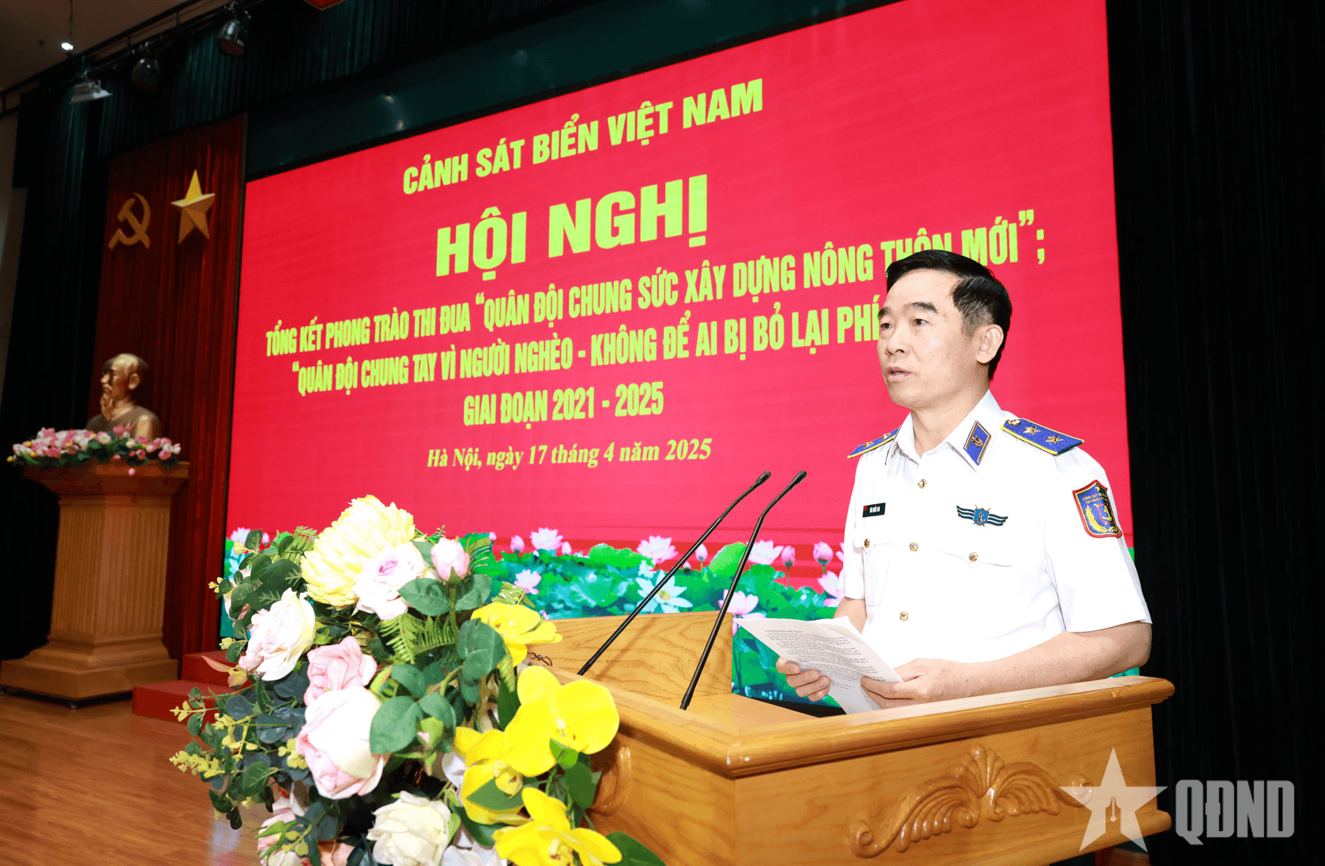 Cảnh sát biển Việt Nam đạt nhiều kết quả nổi bật trong phong trào thi đua xây dựng nông thôn mới