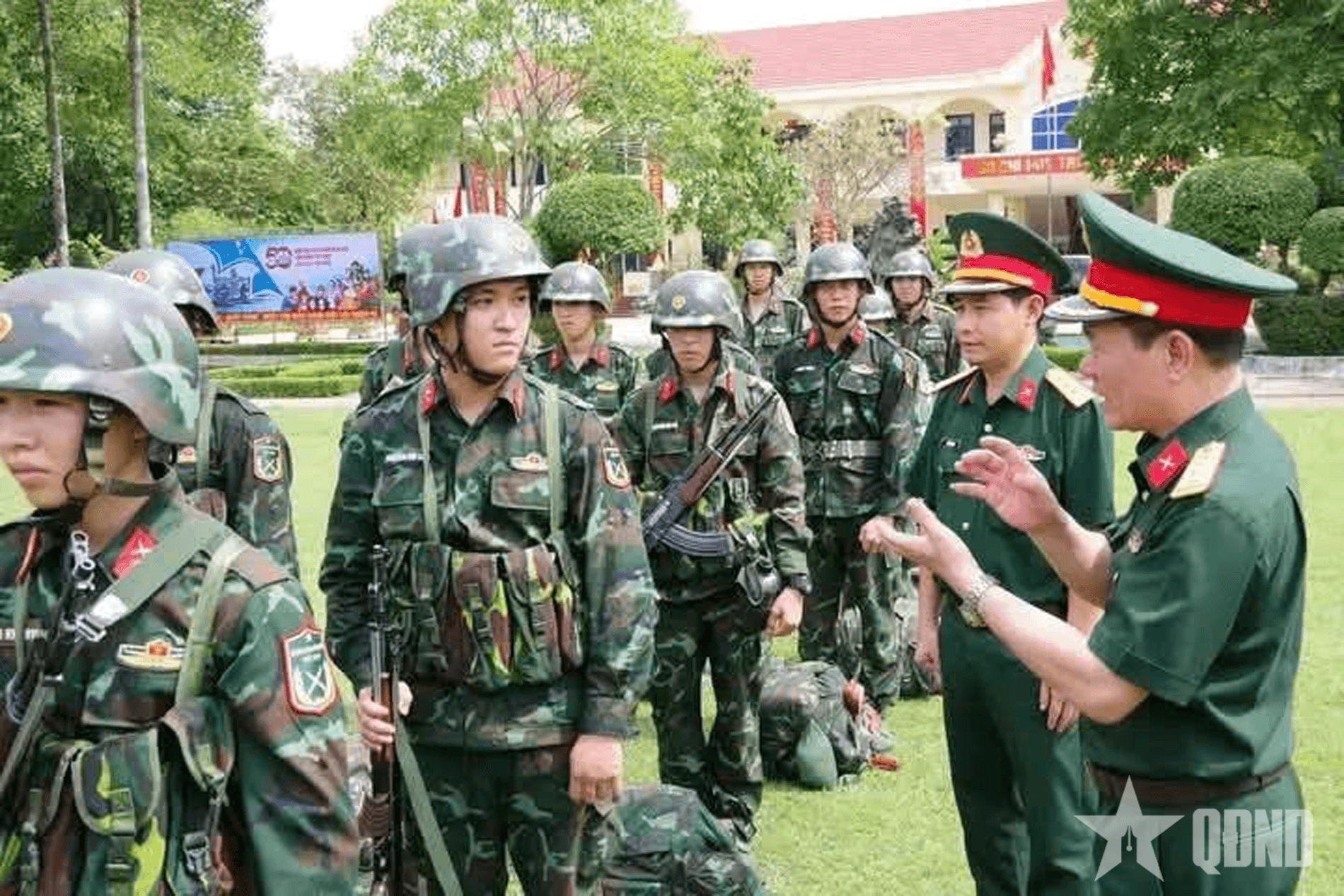 Bộ Quốc phòng kiểm tra sẵn sàng chiến đấu tại Trung đoàn 271, Sư đoàn 5, Quân khu 7