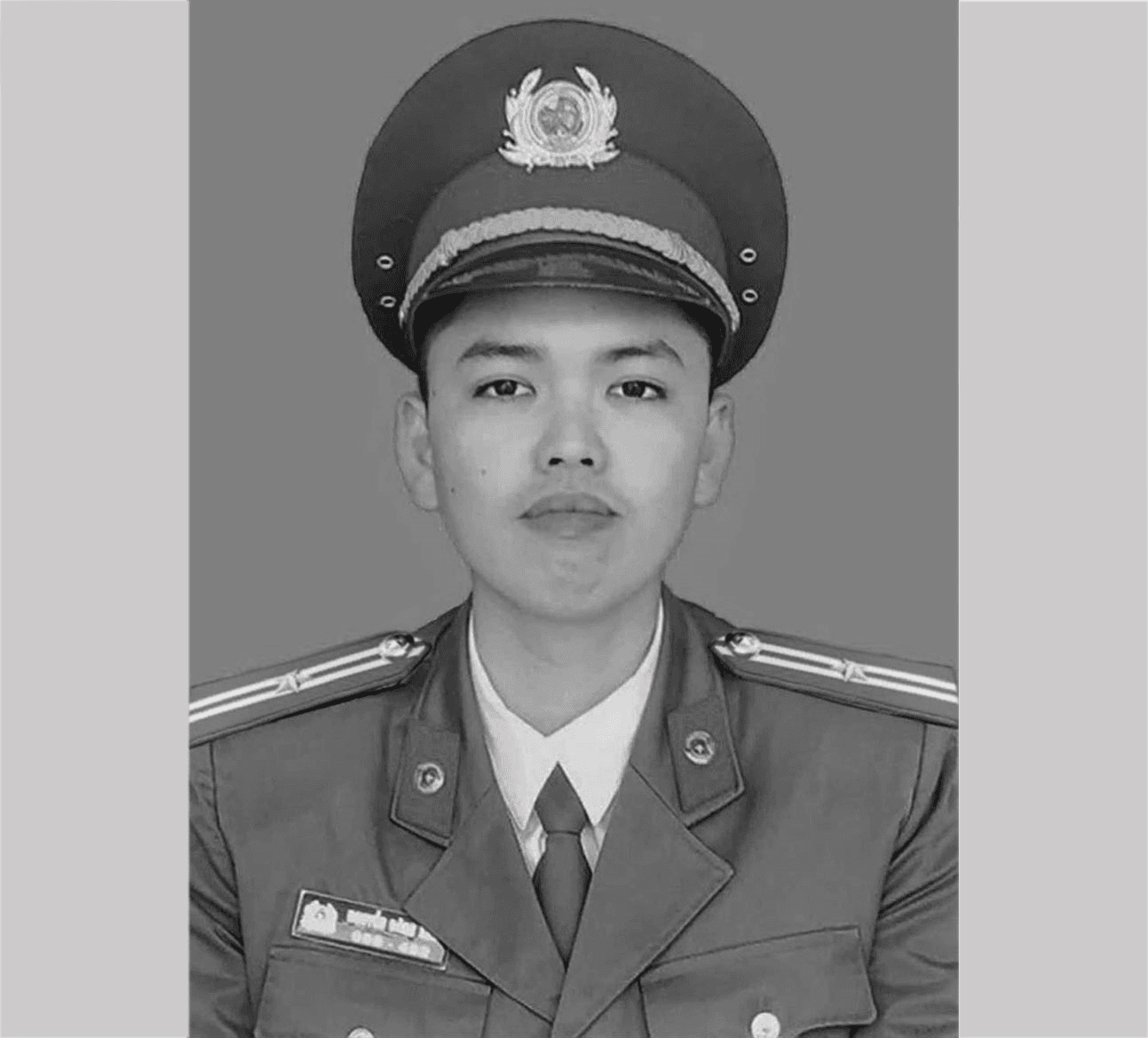 Truy thăng cấp bậc hàm vượt bậc cho đồng chí Nguyễn Đăng Khải, hy sinh trong khi làm nhiệm vụ