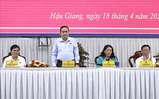 Chủ tịch Quốc hội Trần Thanh Mẫn: Tinh gọn bộ máy để tạo không gian phát triển, chăm lo tốt hơn cho người dân