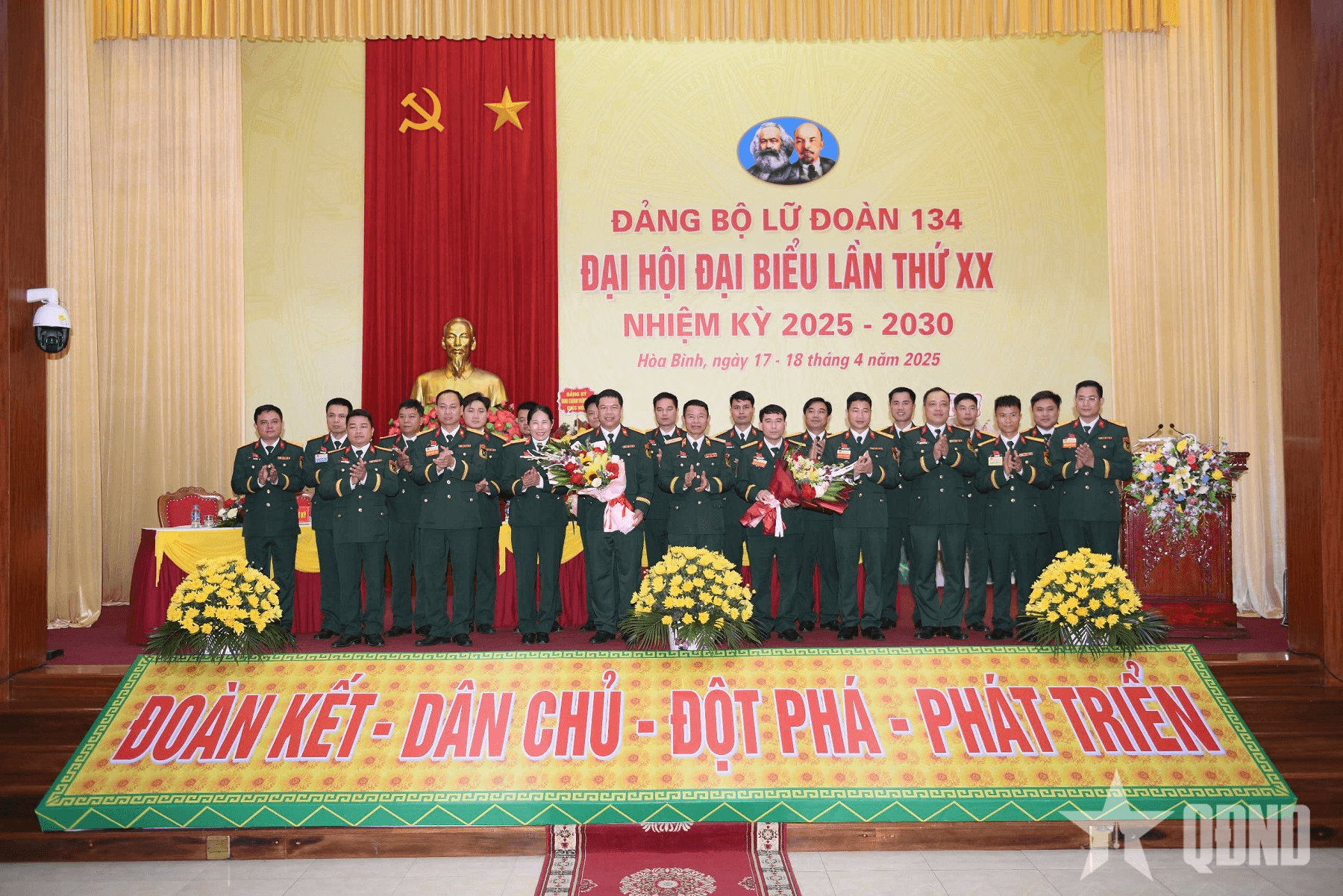 Đại hội đại biểu Đảng bộ Lữ đoàn 134 nhiệm kỳ 2025-2030