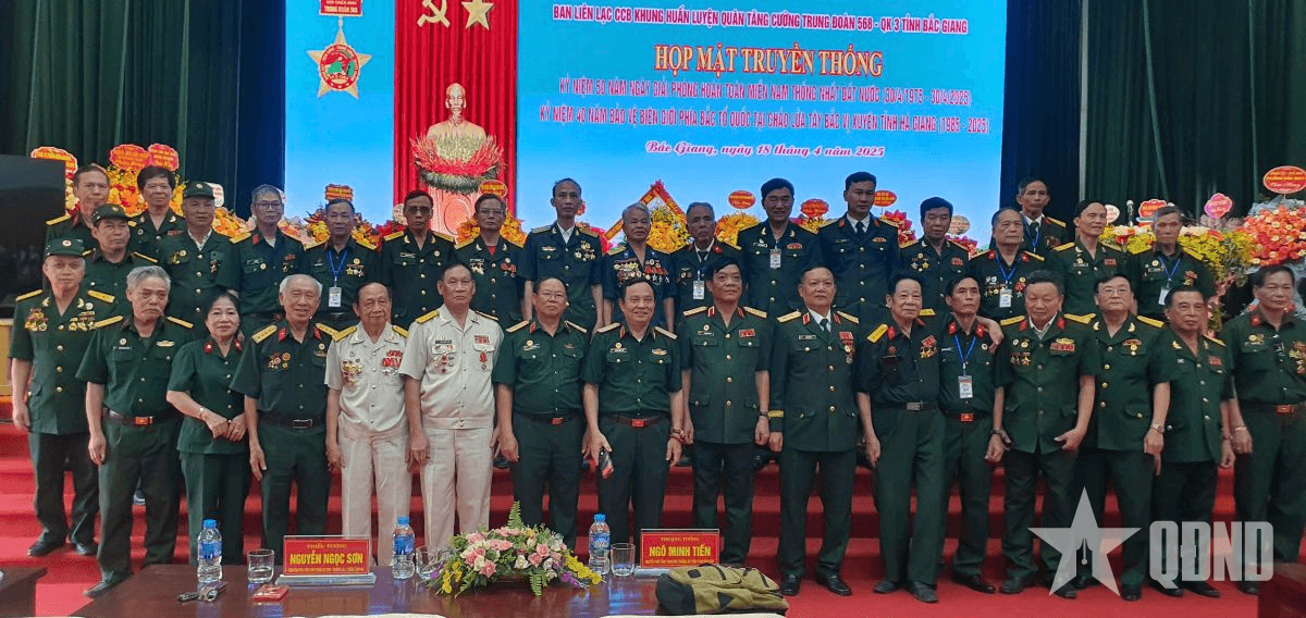Họp mặt truyền thống Trung đoàn 568