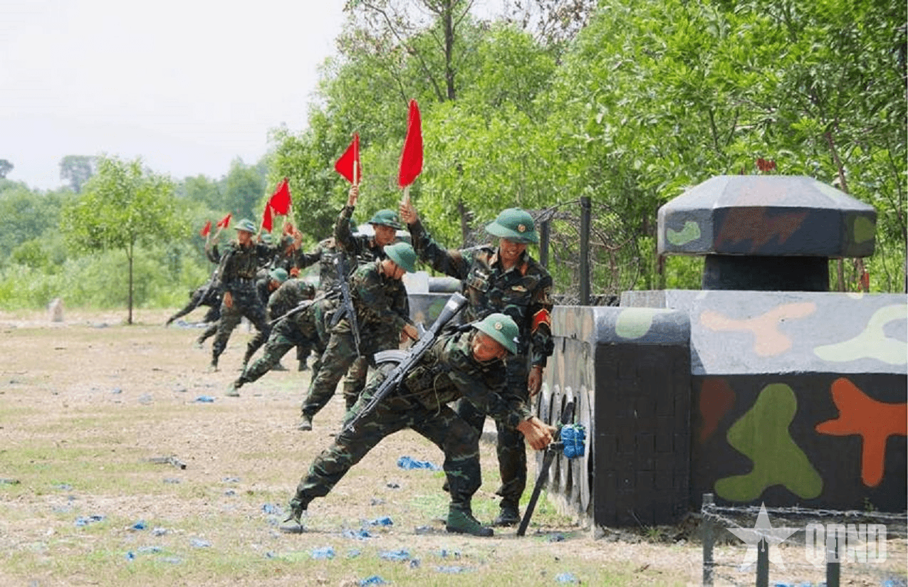 Trên thao trường “Thần tốc quyết thắng” ở Trung đoàn 6