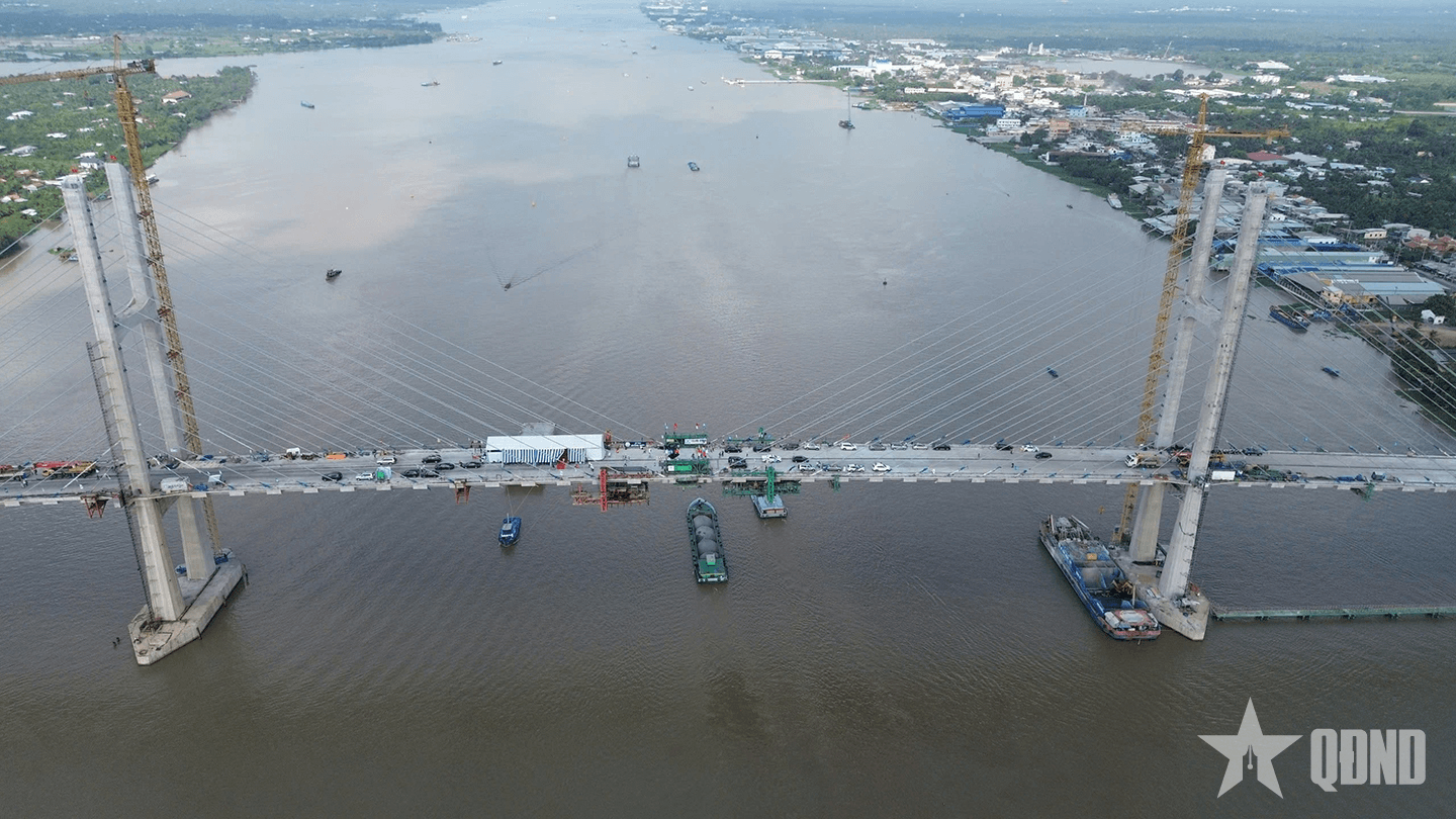 Cầu Rạch Miễu 2 chính thức hợp long