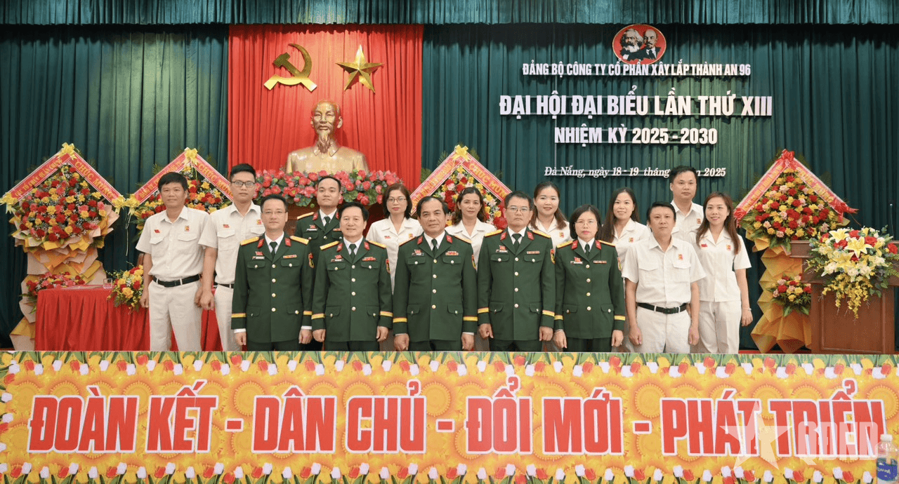 Công ty Cổ phần Xây lắp Thành An 96 tổ chức Đại hội Đảng bộ nhiệm kỳ 2025-2030