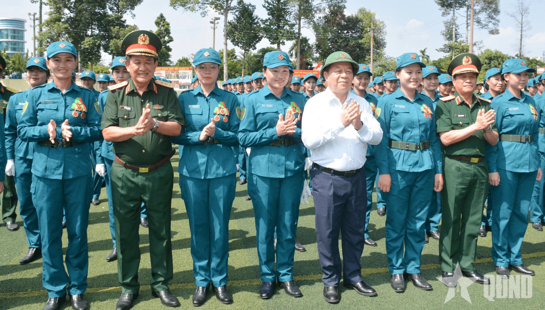 Ban chỉ đạo Trung ương kỷ niệm các ngày lễ lớn thăm, động viên các khối diễu binh, diễu hành