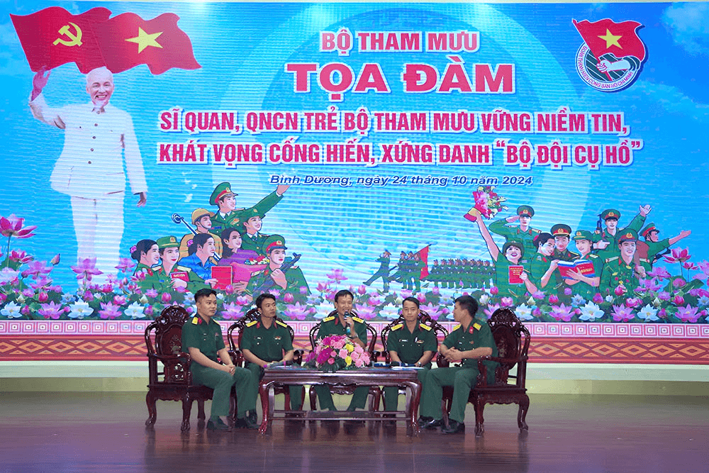 Chia sẻ áp lực với trung đội trưởng