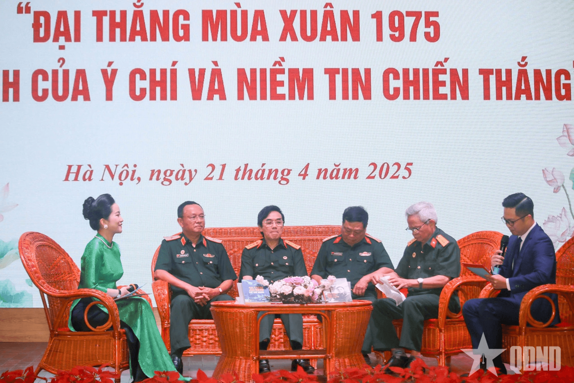 Tọa đàm “Đại thắng mùa Xuân 1975 - Sức mạnh của ý chí và niềm tin chiến thắng”