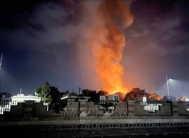 Mỹ không kích chợ tại thủ đô của Yemen, 40 người thương vong