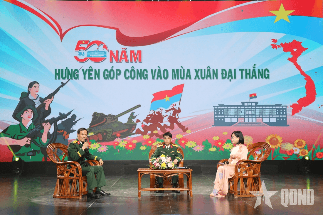 Giao lưu "50 năm Hưng Yên góp công vào mùa Xuân đại thắng"