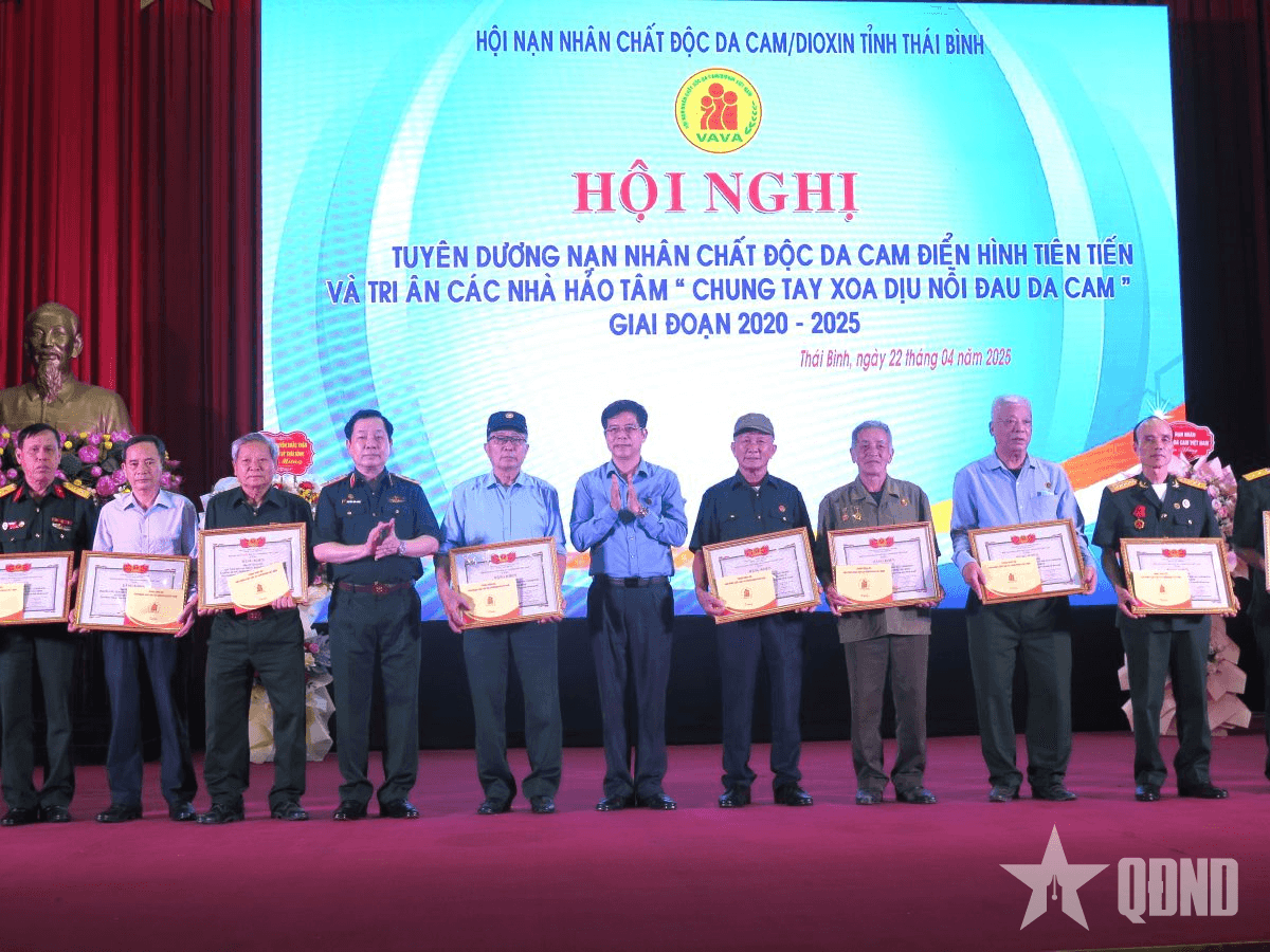 Vận động gần 40 tỷ đồng giúp đỡ nạn nhân chất độc da cam tỉnh Thái Bình