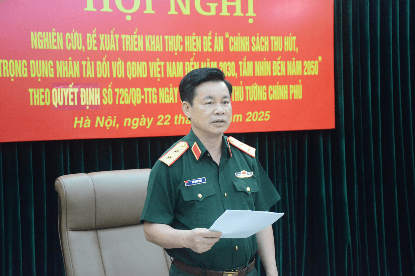 Thu hút, trọng dụng nhân tài đối với Quân đội nhân dân Việt Nam