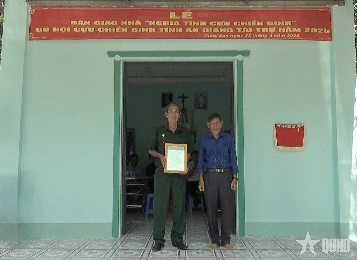 An Giang: Bàn giao nhà nghĩa tình cựu chiến binh