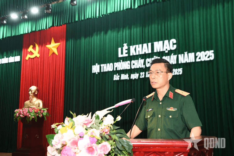 Binh chủng Công binh: Đánh giá chất lượng huấn luyện phòng cháy, chữa cháy