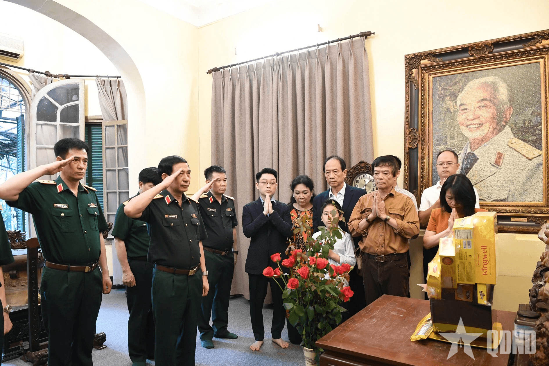 Đại tướng Phan Văn Giang tri ân các đồng chí nguyên lãnh đạo Đảng, Nhà nước, Quân đội