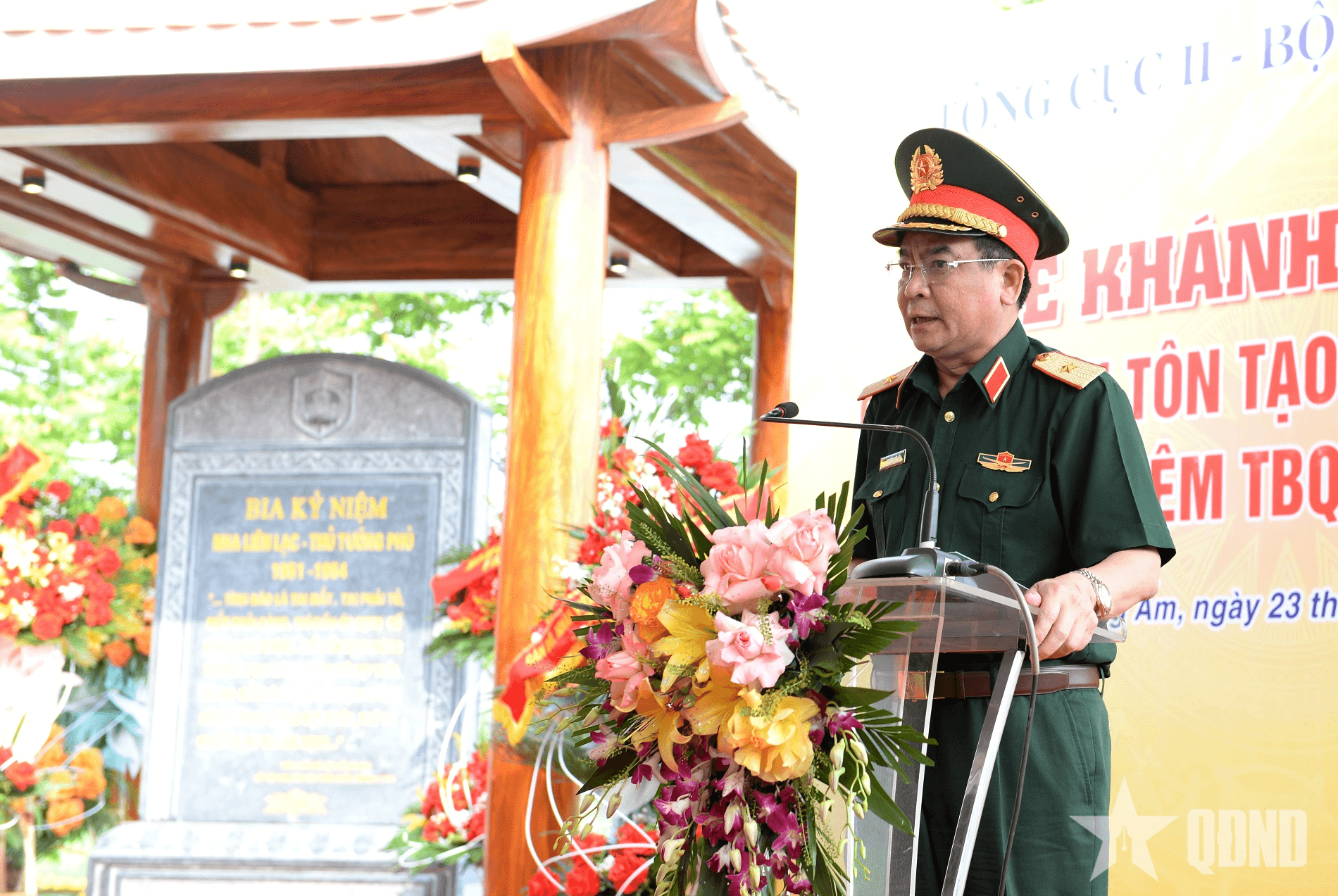 Tổng cục II khánh thành công trình tôn tạo Bia kỷ niệm Tình báo Quốc phòng