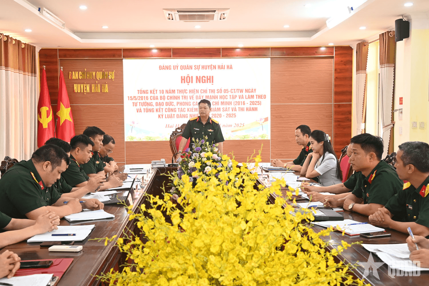 Đảng ủy Quân sự huyện Hải Hà (Quảng Ninh) tổng kết 10 năm thực hiện Chỉ thị số 05-CT/TW của Bộ Chính trị