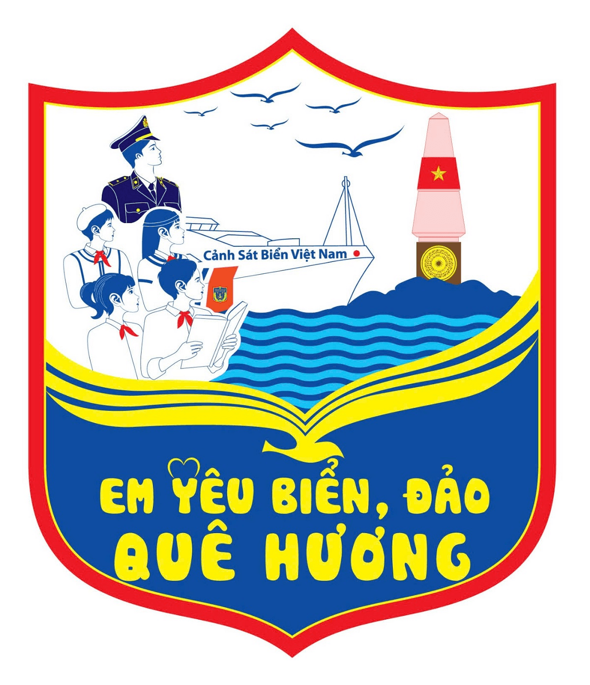 Giới thiệu biểu tượng nhận diện Cuộc thi “Em yêu biển, đảo quê hương”