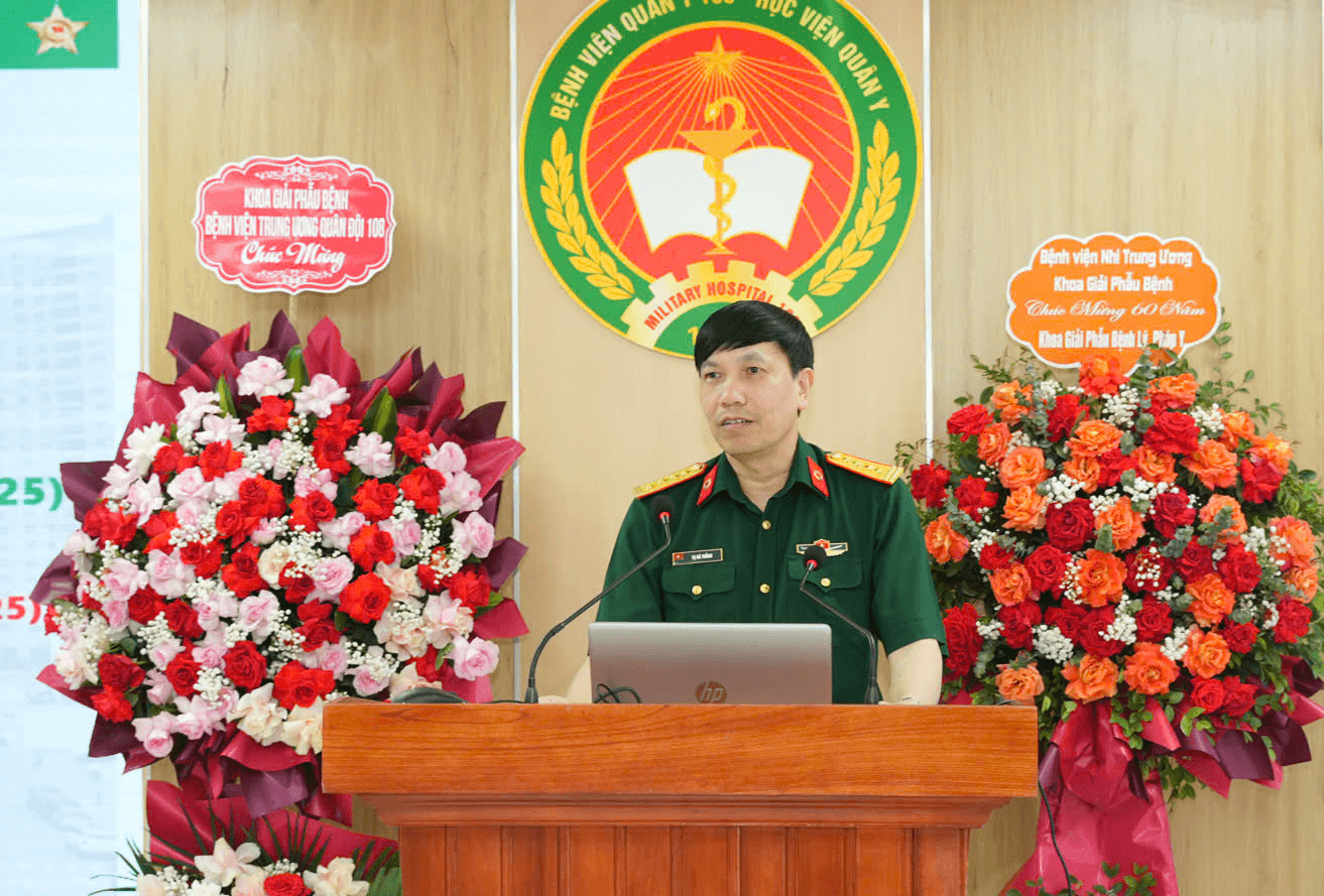 Bệnh viện Quân y 103 tổ chức Hội nghị khoa học chuyên ngành Giải phẫu bệnh