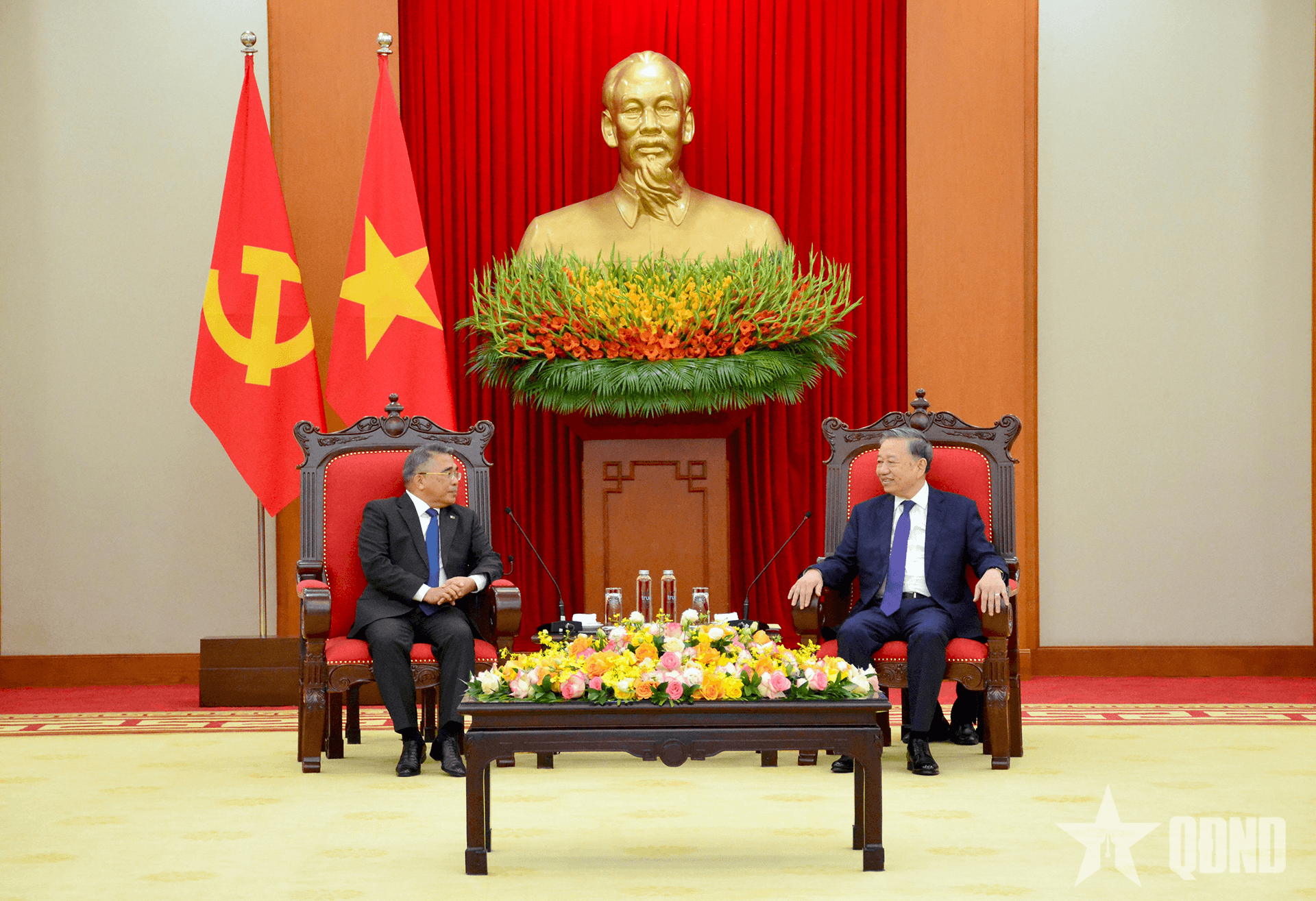 Tổng Bí thư Tô Lâm tiếp Đại sứ Philippines