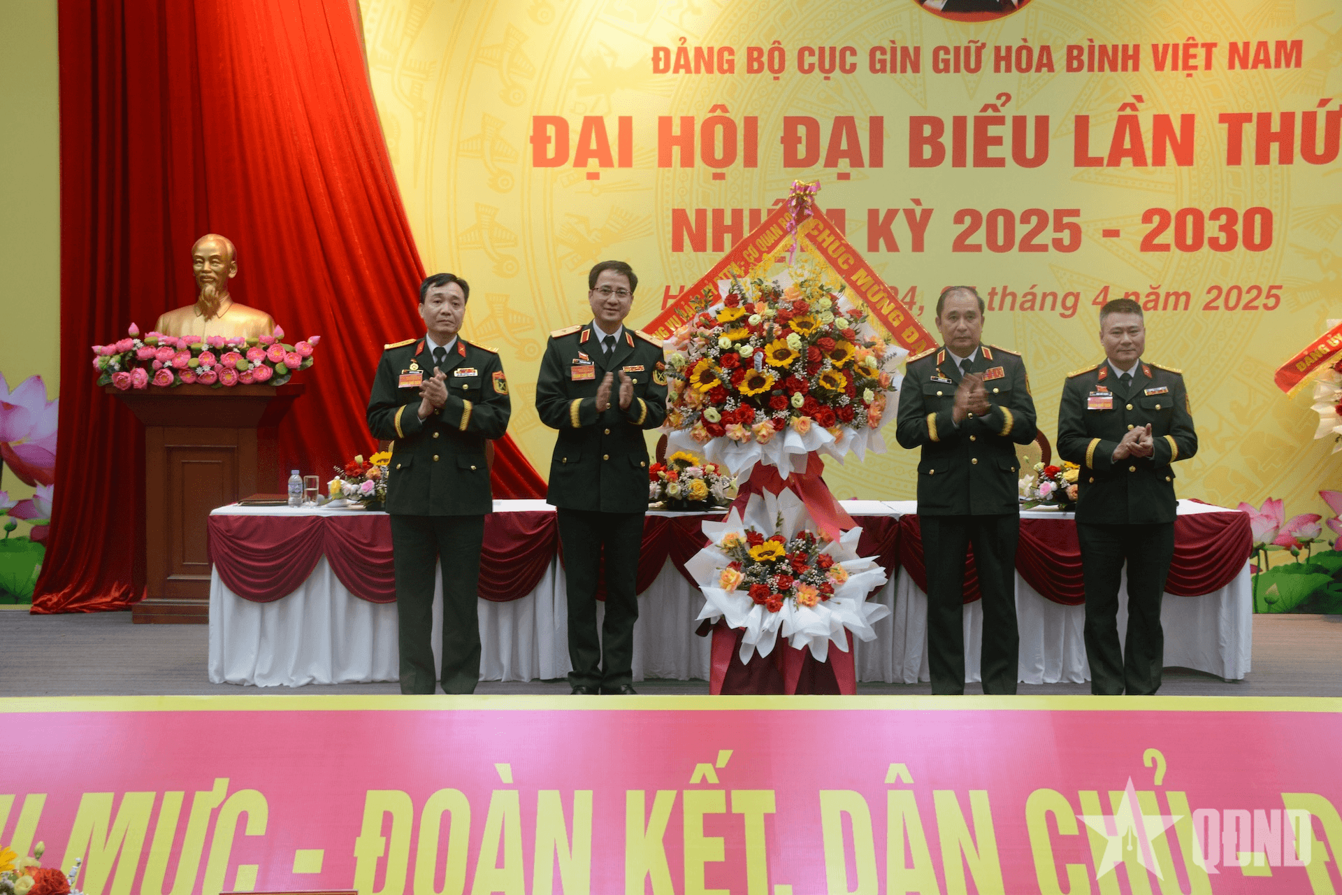 Đảng bộ Cục Gìn giữ hòa bình Việt Nam tổ chức thành công Đại hội nhiệm kỳ 2025-2030
