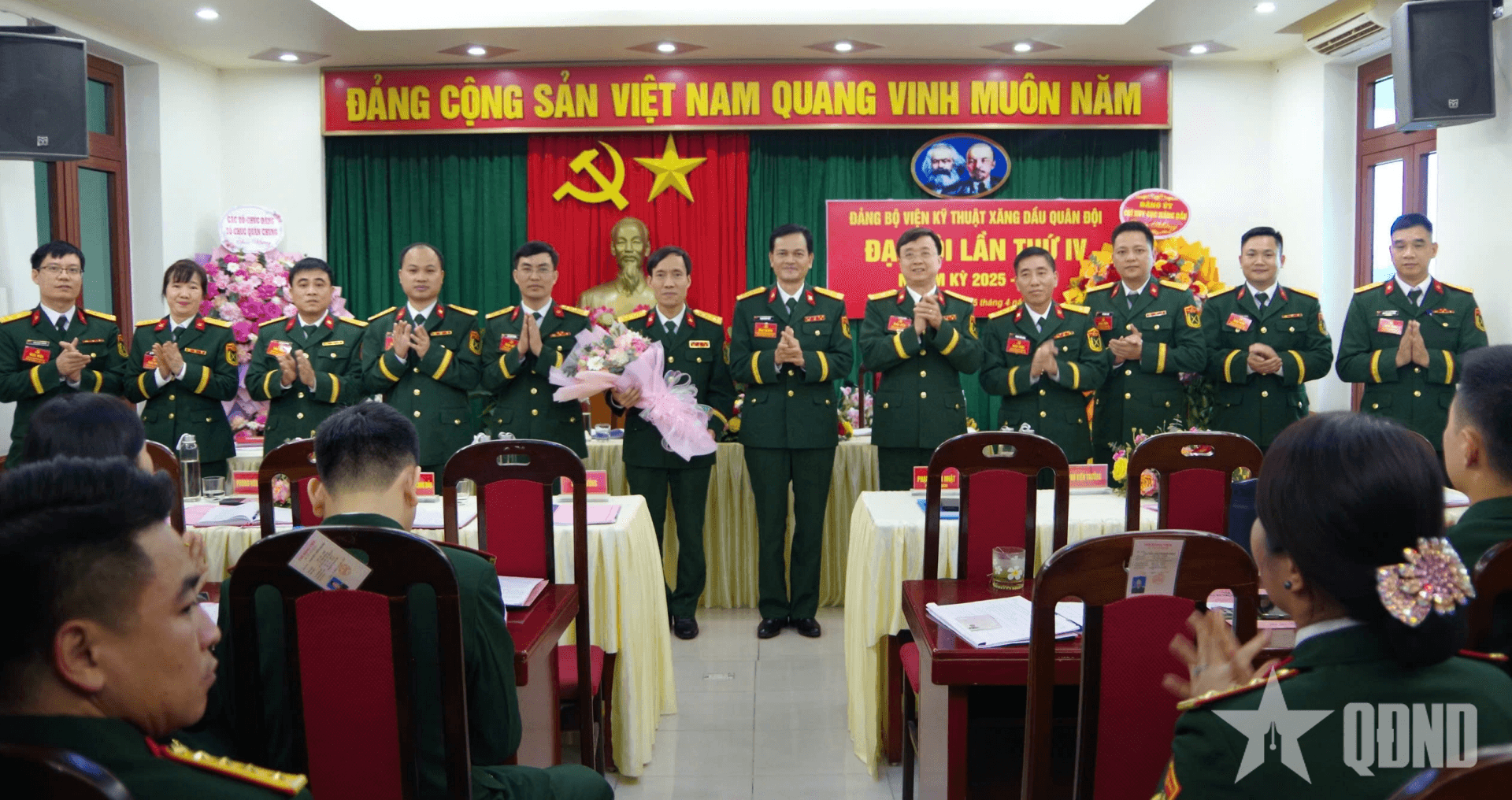 Đảng bộ Viện Kỹ thuật xăng dầu Quân đội tổ chức thành công Đại hội lần thứ IV