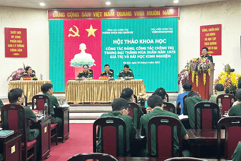 Phát huy giá trị, bài học công tác Đảng, công tác chính trị trong Đại thắng mùa Xuân năm 1975