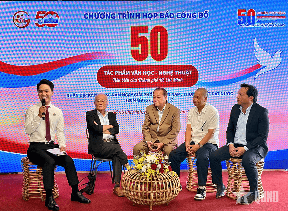 TP Hồ Chí Minh công bố 50 tác phẩm văn học, nghệ thuật tiêu biểu