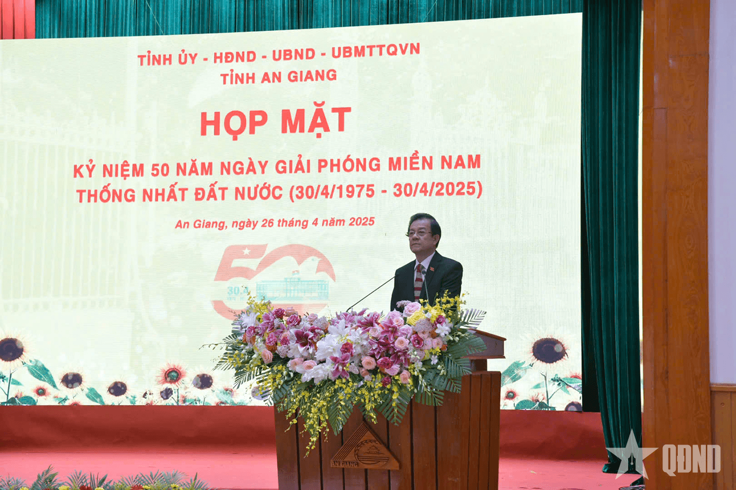 An Giang: Họp mặt kỷ niệm 50 năm Ngày giải phóng miền Nam, thống nhất đất nước