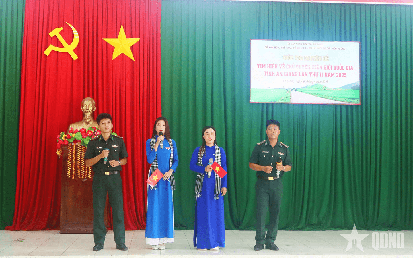 An Giang: Sôi nổi hội thi Tìm hiểu về chủ quyền biên giới quốc gia