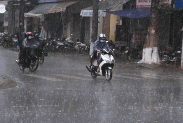Bắc Bộ và Bắc Trung Bộ có mưa to đến rất to do ảnh hưởng không khí lạnh