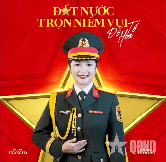 Ca sĩ Tố Hoa hát vang “Đất nước trọn niềm vui”