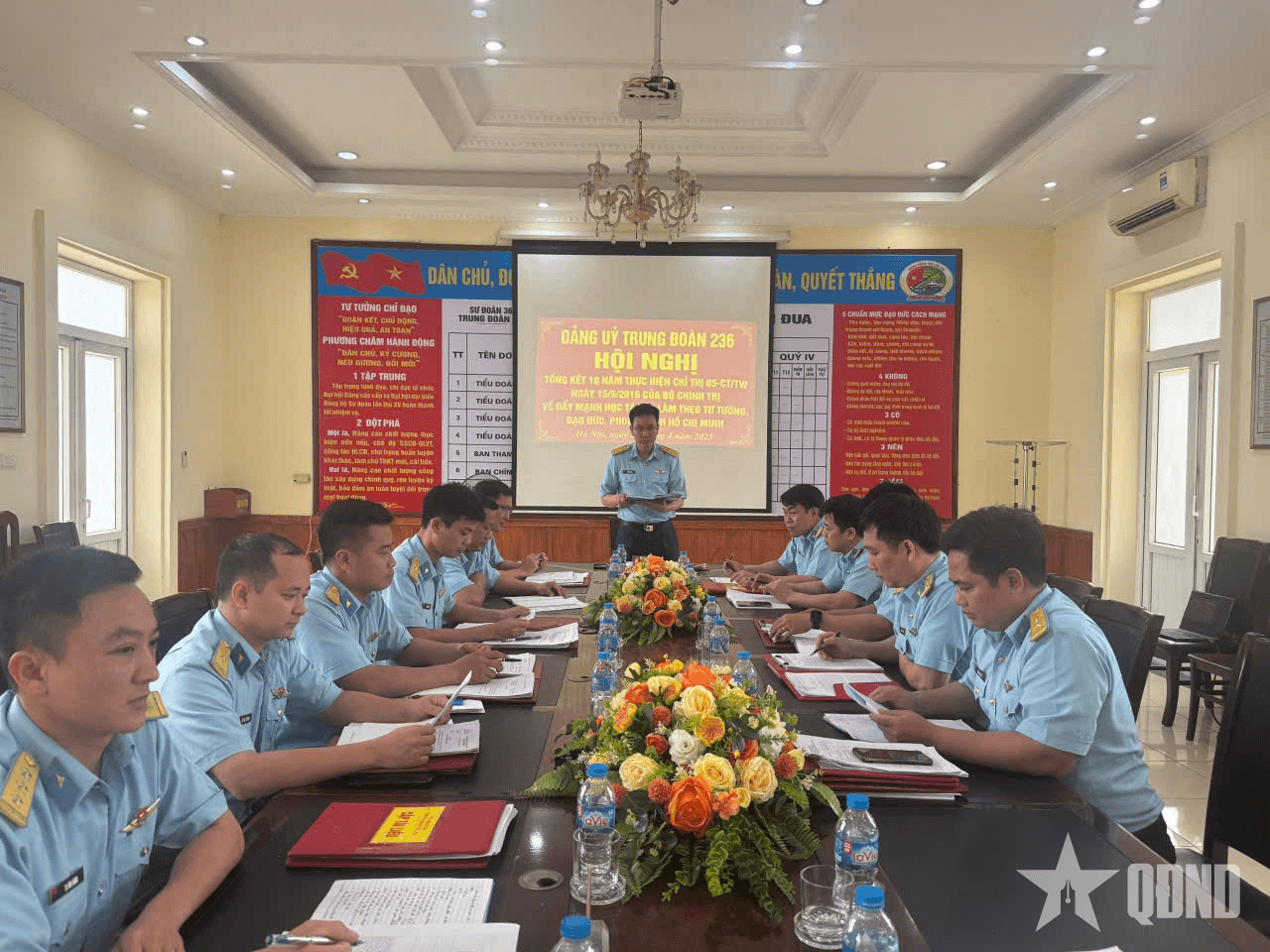 Trung đoàn 236 tổng kết 10 năm thực hiện Chỉ thị số 05 của Bộ Chính trị