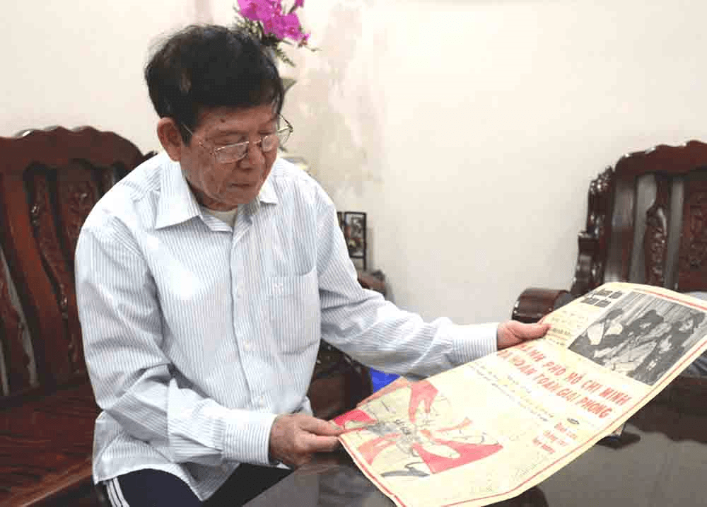 Người vẽ tấm bản đồ trên báo ngày 30-4-1975