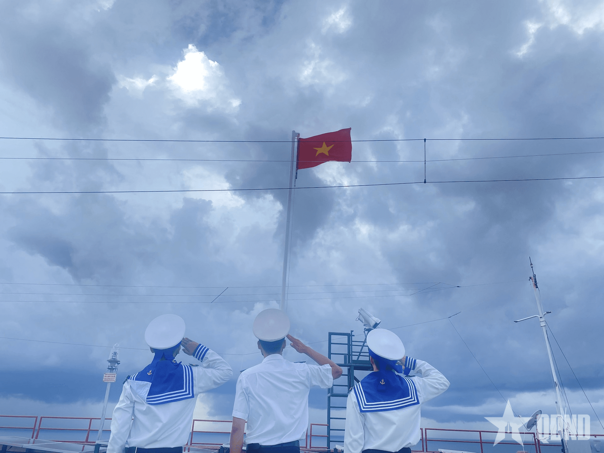 Những người lính biển với ngày 30-4